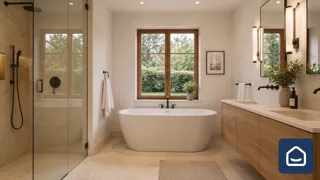 Video still: bathroom